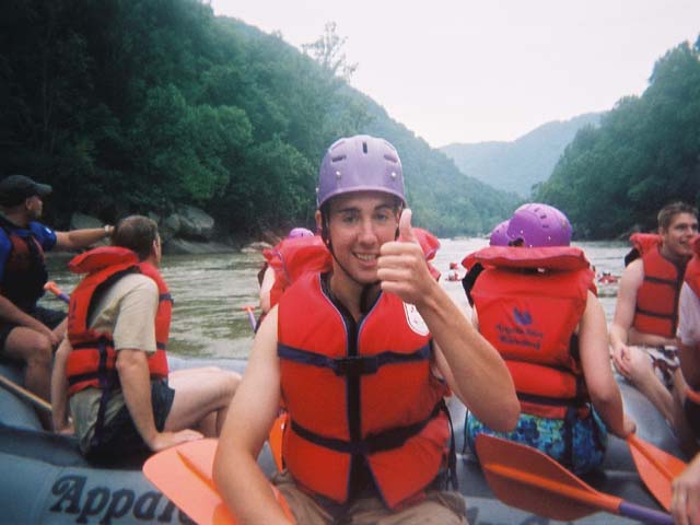 Mike and I got to row at the head of the boat